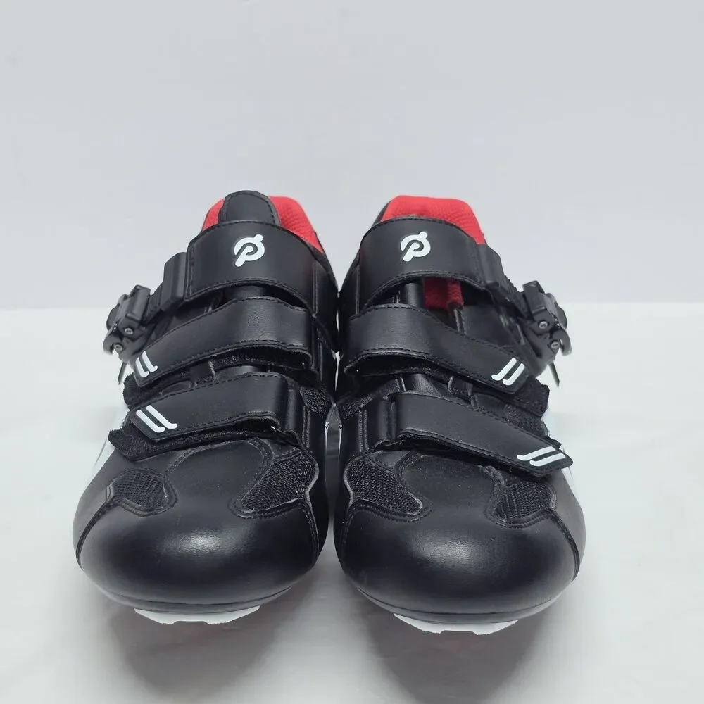 Peloton Cycling Shoes Size 43 US Men's Sz 10 Clip In Cleats Black Exercise Bike